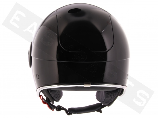 Helmet VESPA VJ1 with Small Smoke Visor Black 94